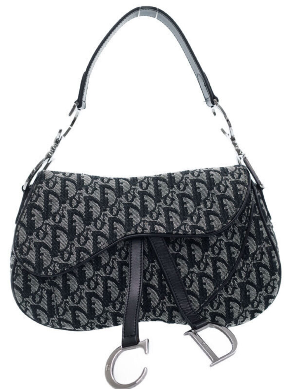 Christian Dior Trotter Double Saddle Bag Hobo